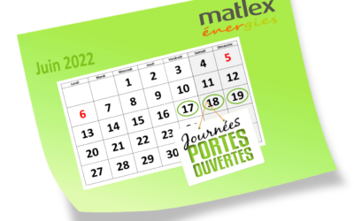 JUIN !  PORTES OUVERTES CHEZ MATLEX ENERGIES!